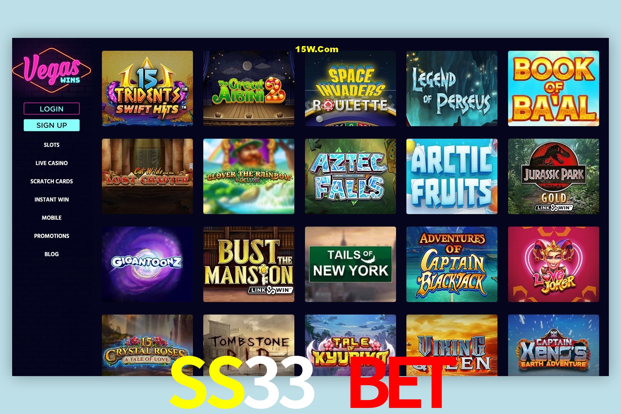 Games Directory SS33 Bet